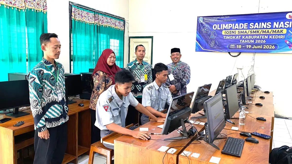 Pelaksanaan OSNK di SMKN 1 Kras Berjalan Lancar Tanpa Kendala