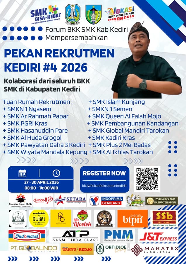 Pekan Rekrutmen Kediri #4 Tahun 2026